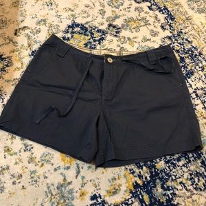 Natural Reflections Navy Blue Shorts new cond Sz16